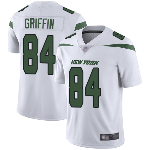 New York Jets Limited White Men Ryan Griffin Road Jersey NFL Football 84 Vapor Untouchable